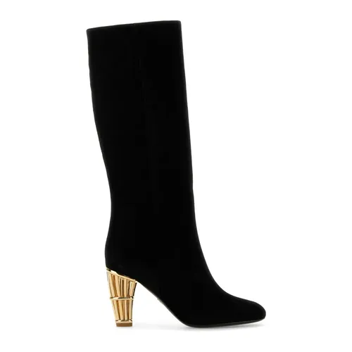 Shoes > Boots > Heeled Boots - - Ferragamo - Modalova