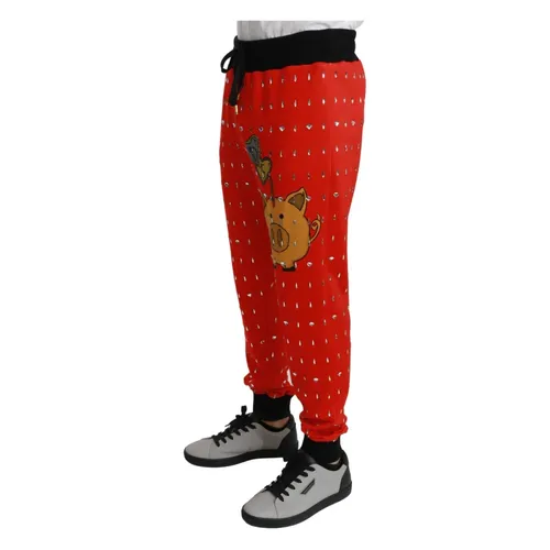 Trousers > Sweatpants - - Dolce & Gabbana - Modalova
