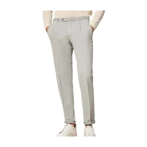 Trousers > Slim-fit Trousers - - Lubiam - Modalova