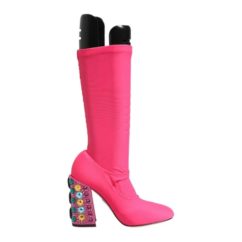 Shoes > Boots > Heeled Boots - - Dolce & Gabbana - Modalova