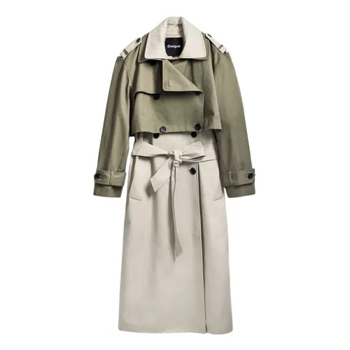 Coats > Trench Coats - - Desigual - Modalova