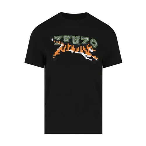 Kenzo - Tops > T-Shirts - Black - Kenzo - Modalova