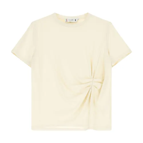 Please - Tops > T-Shirts - White - Please - Modalova