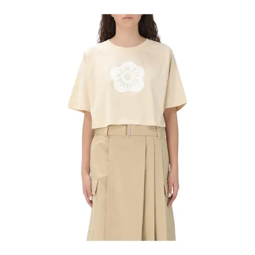 Kenzo - Tops > T-Shirts - Beige - Kenzo - Modalova