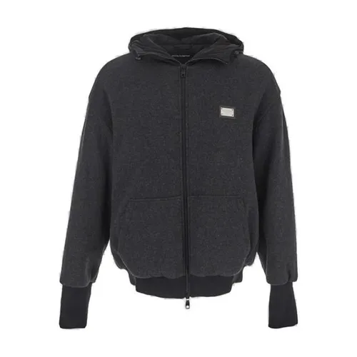 Sweatshirts & Hoodies > Zip-throughs - - Dolce & Gabbana - Modalova