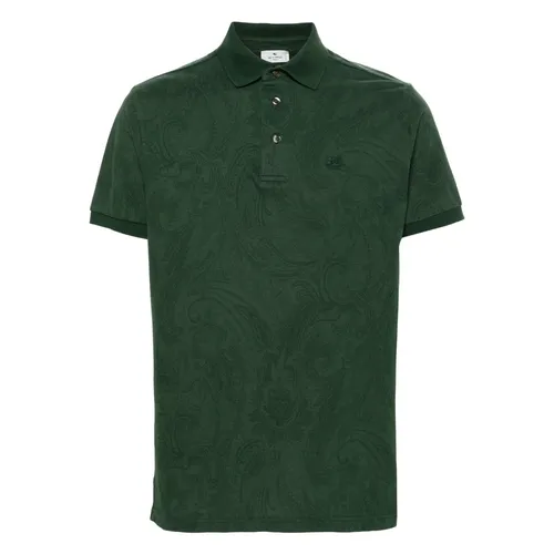 Etro - Tops > Polo Shirts - Green - Etro - Modalova