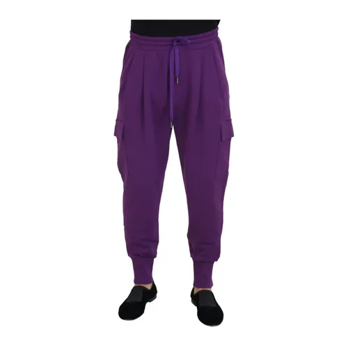 Trousers > Sweatpants - - Dolce & Gabbana - Modalova