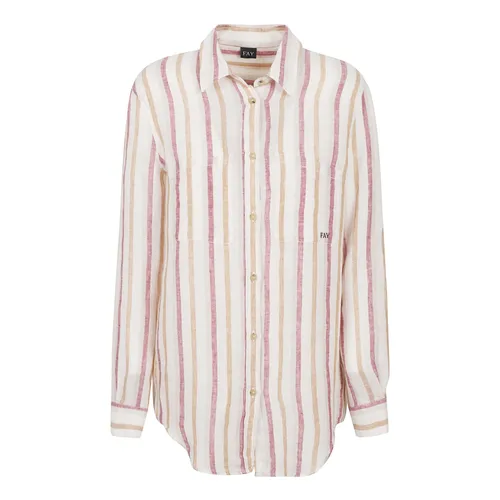 Blouses & Shirts > Shirts - - Fay - Modalova
