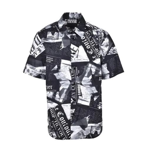 Shirts > Short Sleeve Shirts - - Versace Jeans Couture - Modalova