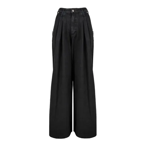 Trousers > Wide Trousers - - Silvian Heach - Modalova