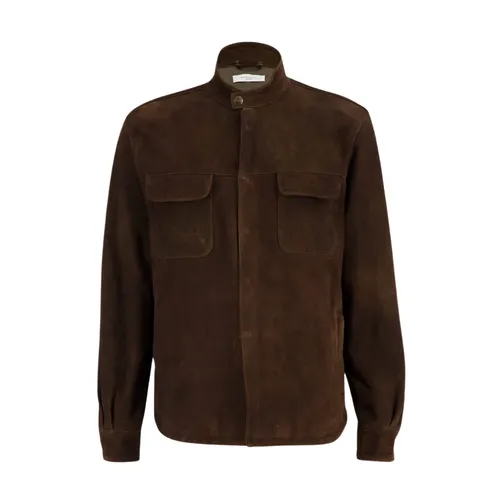 Jackets > Leather Jackets - - Boglioli - Modalova