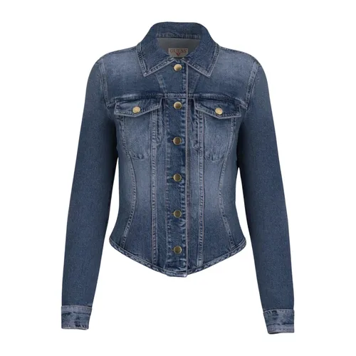 Jackets > Denim Jackets - - Guess - Modalova