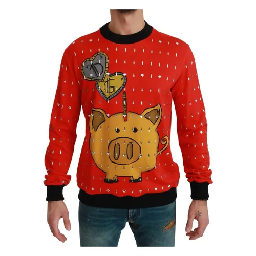 Knitwear > Round-neck Knitwear - - Dolce & Gabbana - Modalova