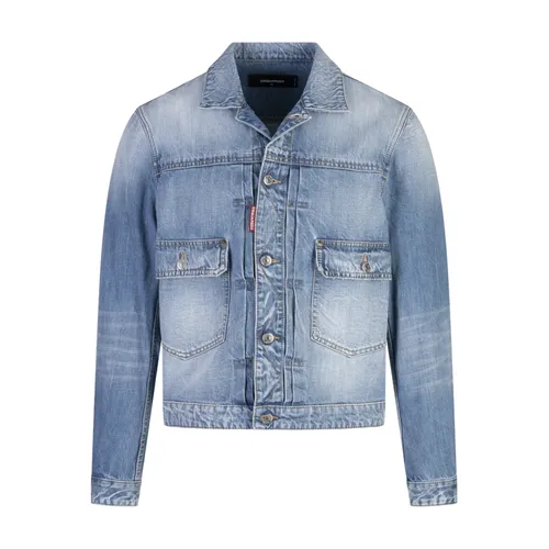 Jackets > Denim Jackets - - Dsquared2 - Modalova