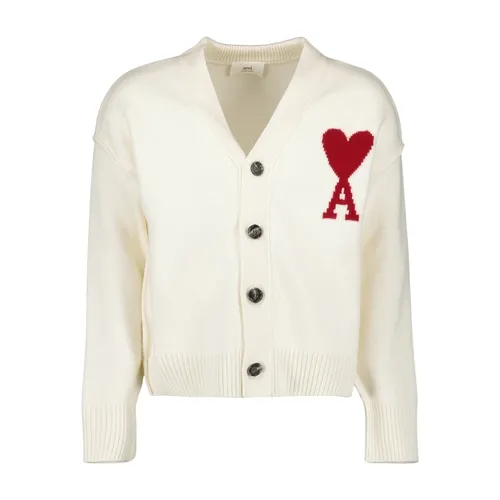 Knitwear > Cardigans - - Ami Paris - Modalova