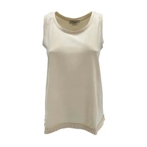 Tops > Sleeveless Tops - - Max Mara Studio - Modalova