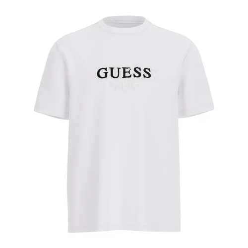 Guess - Tops > T-Shirts - White - Guess - Modalova