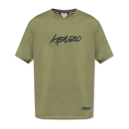 Kenzo - Tops > T-Shirts - Green - Kenzo - Modalova