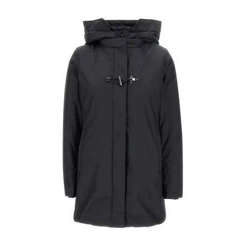 Fay - Coats > Parkas - Black - Fay - Modalova