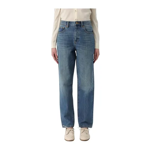 Jeans > Straight Jeans - - Tory Burch - Modalova