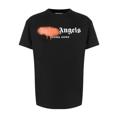 Tops > T-Shirts - - Palm Angels - Modalova