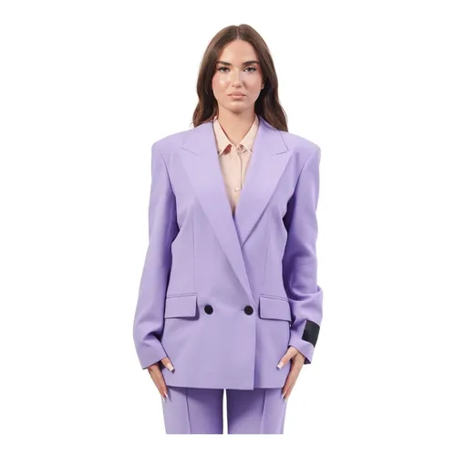 Hugo - Jackets > Blazers - Purple - Hugo - Modalova