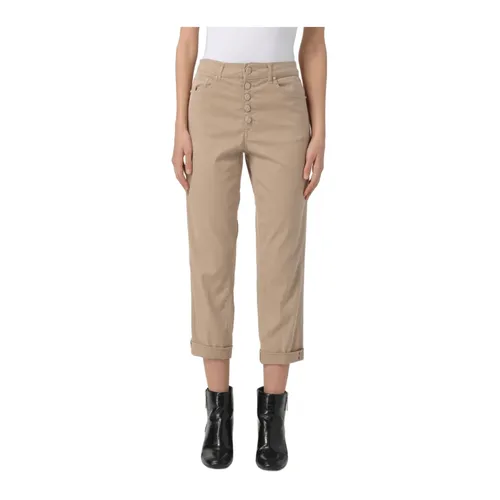 Trousers > Cropped Trousers - - Dondup - Modalova