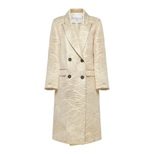 Coats > Double-Breasted Coats - - Forte Forte - Modalova