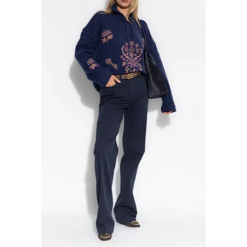 Knitwear > V-neck Knitwear - - Etro - Modalova