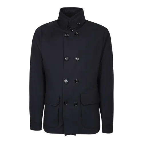 Coats > Double-Breasted Coats - - Moorer - Modalova