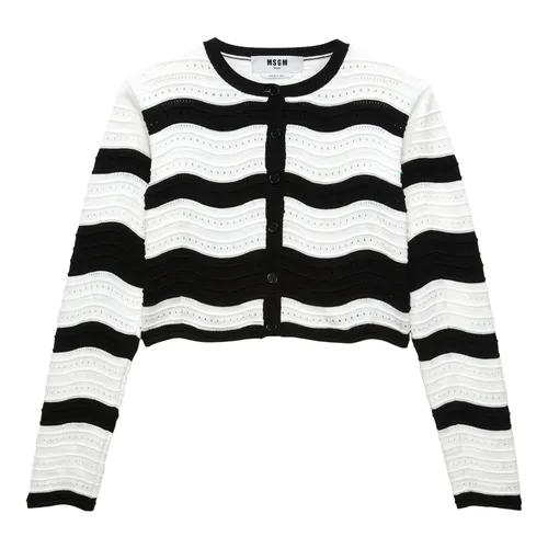 Knitwear > Cardigans - - Msgm - Modalova