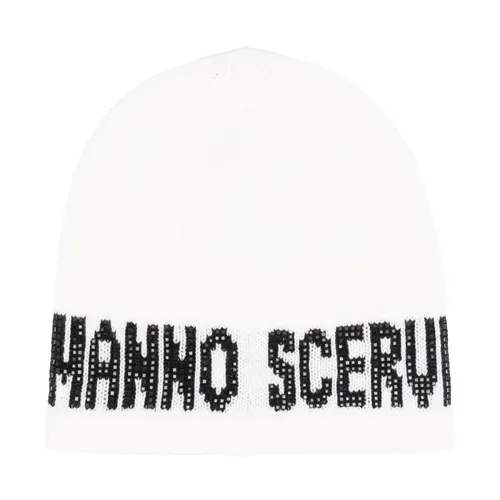 Accessories > Hats > Beanies - - Ermanno Scervino - Modalova
