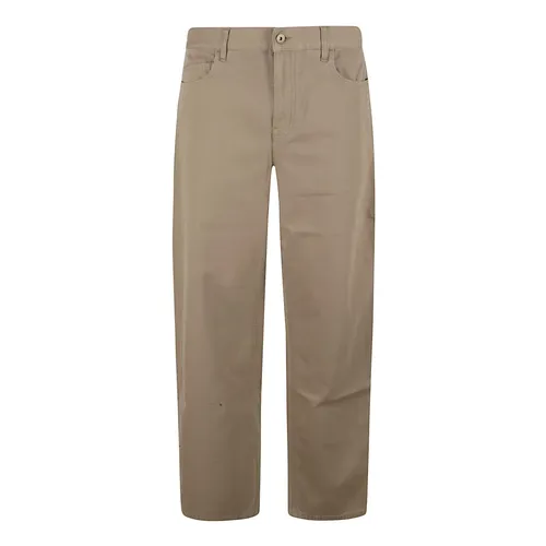 Trousers > Straight Trousers - - Burberry - Modalova