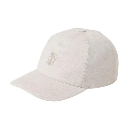 Accessories > Hats > Caps - - Brunello Cucinelli - Modalova