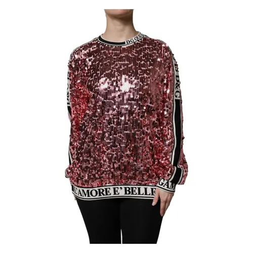 Knitwear > Round-neck Knitwear - - Dolce & Gabbana - Modalova
