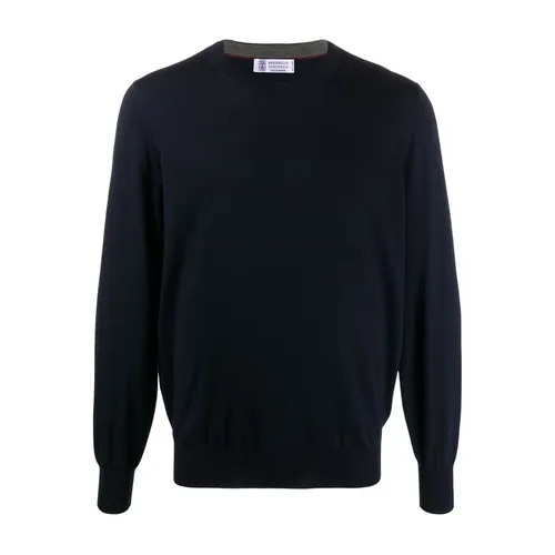 Knitwear > Round-neck Knitwear - - Brunello Cucinelli - Modalova
