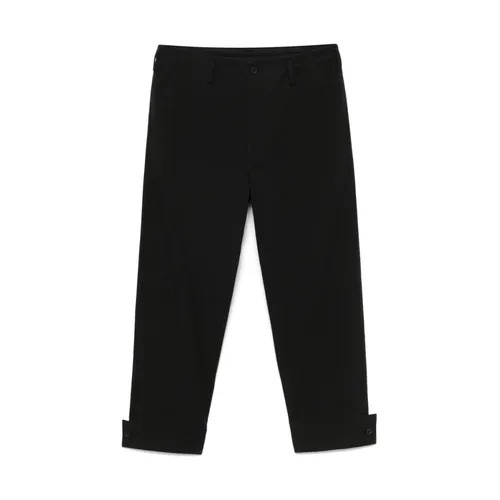Trousers > Slim-fit Trousers - - Yohji Yamamoto - Modalova