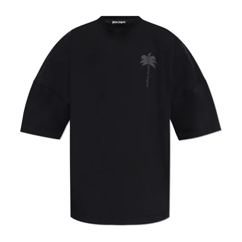 Tops > T-Shirts - - Palm Angels - Modalova