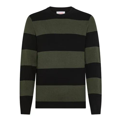 Knitwear > Round-neck Knitwear - - Sun68 - Modalova