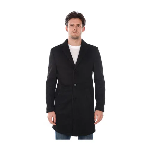 Coats > Single-Breasted Coats - - Daniele Alessandrini - Modalova