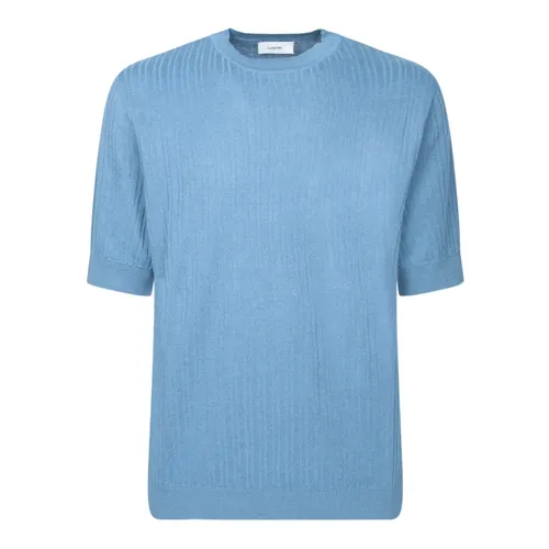 Lardini - Tops > T-Shirts - Blue - Lardini - Modalova