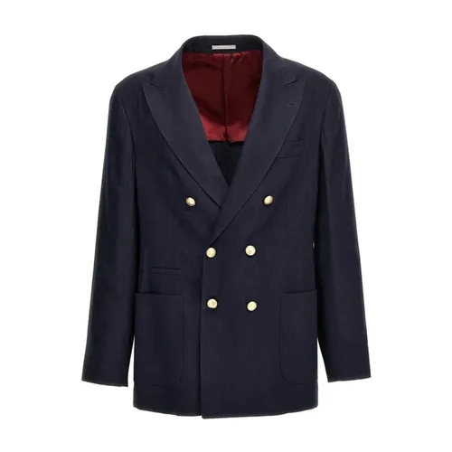 Jackets > Blazers - - Brunello Cucinelli - Modalova