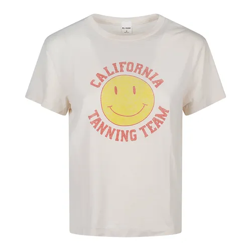 Re/Done - Tops > T-Shirts - White - Re/Done - Modalova