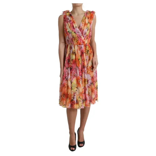 Dresses > Day Dresses > Midi Dresses - - Dolce & Gabbana - Modalova