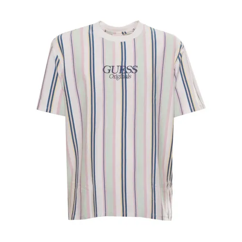 Guess - Tops > T-Shirts - White - Guess - Modalova