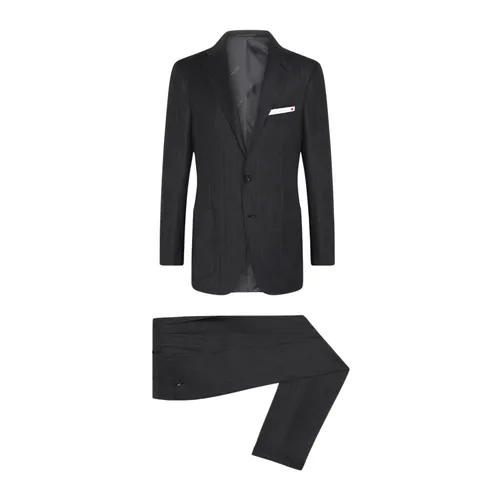 Suits > Suit Sets > Single Breasted Suits - - Kiton - Modalova