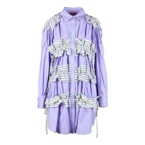 Dresses > Day Dresses > Shirt Dresses - - Msgm - Modalova
