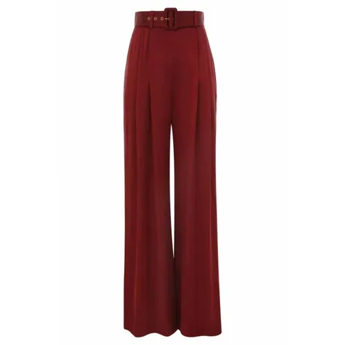 Trousers > Wide Trousers - - Zimmermann - Modalova