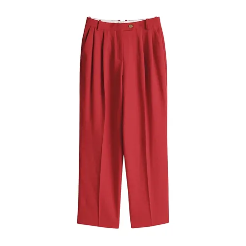 Trousers > Wide Trousers - - Tommy Hilfiger - Modalova