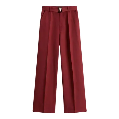 Trousers > Wide Trousers - - Woolrich - Modalova